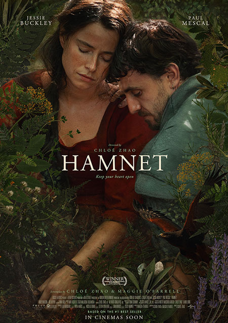 Hamnet Film Jessie Buckley Paul Mescal Poster