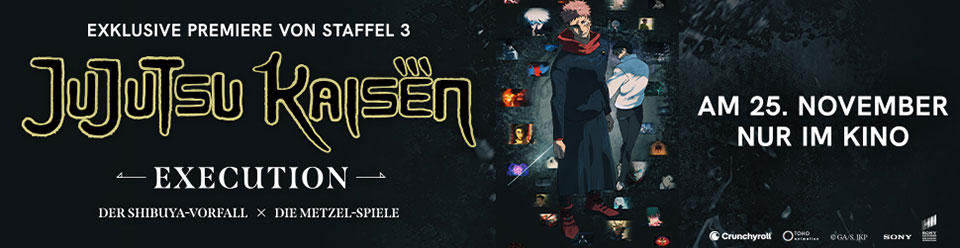 Jujutsu Kaisen Execution Anime Cinema Banner Dated