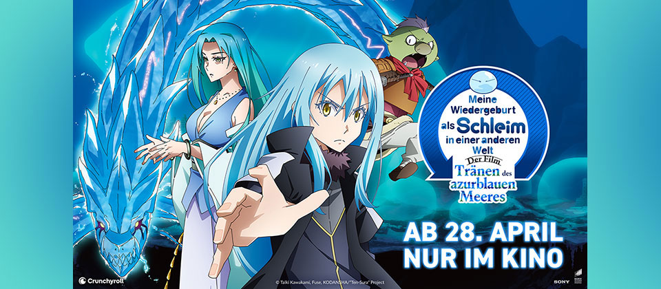 Meine Wiedergeburt als Schleim in einer anderen Welt der Film Tränen des azurblauen Meeres Anime Kino