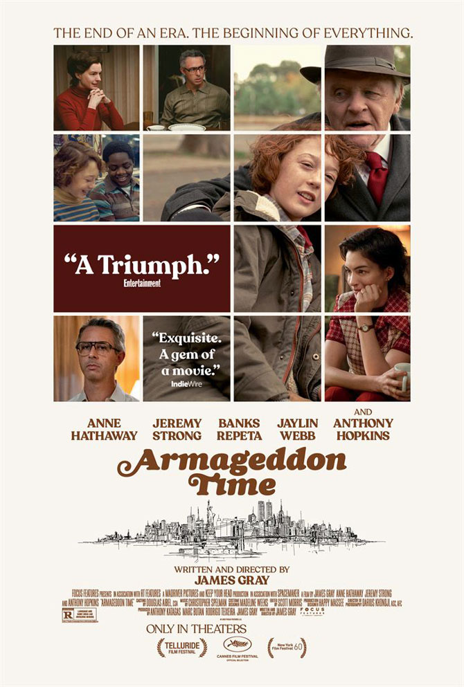 Armageddon Time Film 2022 Poster