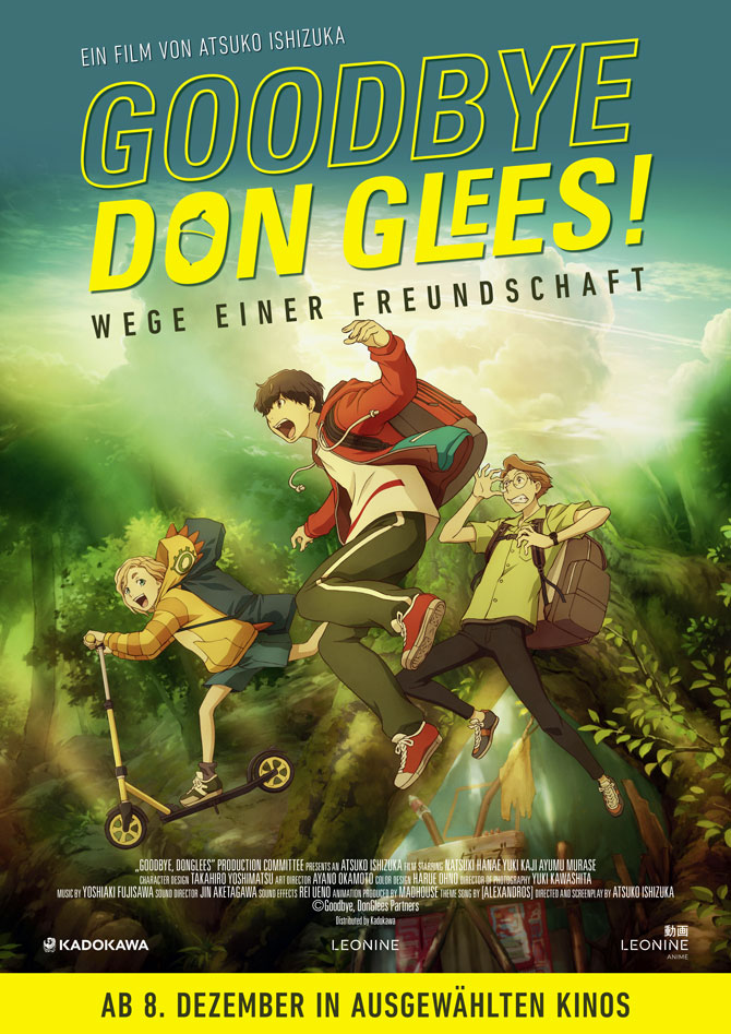 Goodbye Don Glees Anime Film 2022 Poster