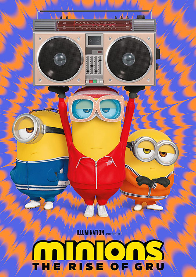 Minions The Rise of Gru Film Poster2
