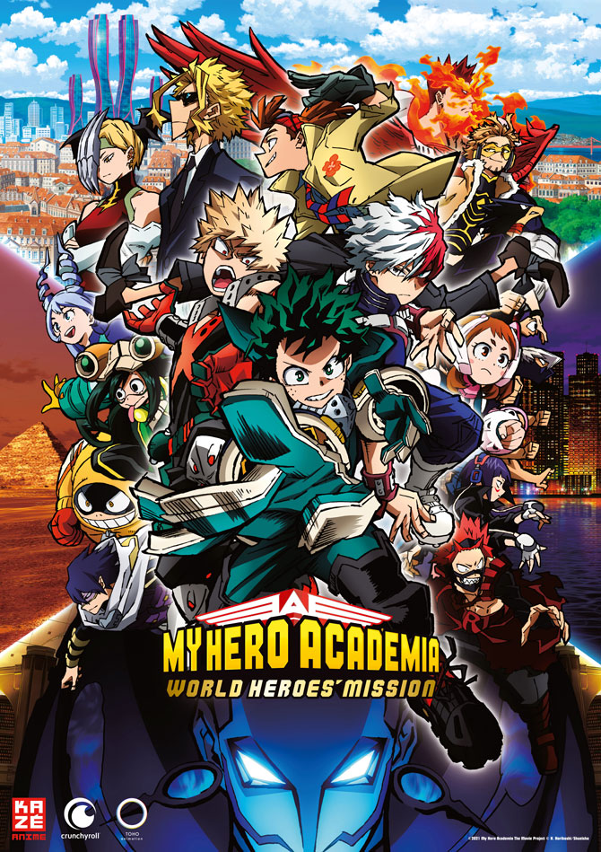 My Hero Academia Movie 3 World Heroes Mission Anime Film Poster
