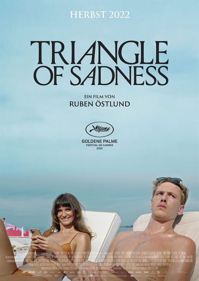 Triangle of Sadness Film Poster