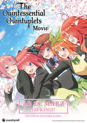 Anime Night The Quintessential Quintuplets Movie  Kino Poster