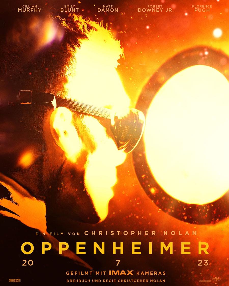 Oppenheimer Christopher Nolan Film Poster