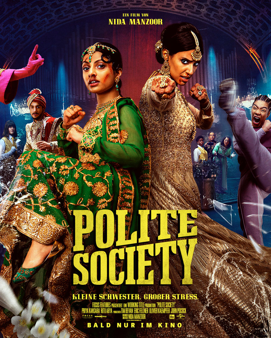 Polite Society Film Nida Manzoor Kino