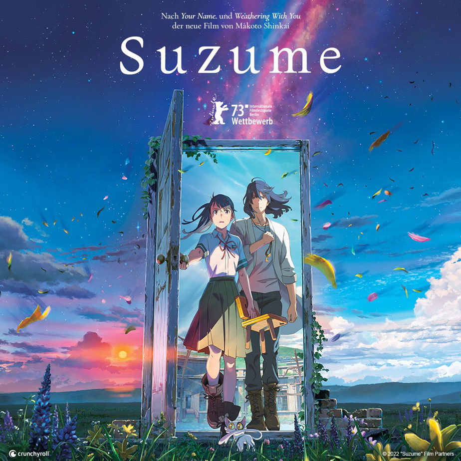 Suzume Anime Film Flyer