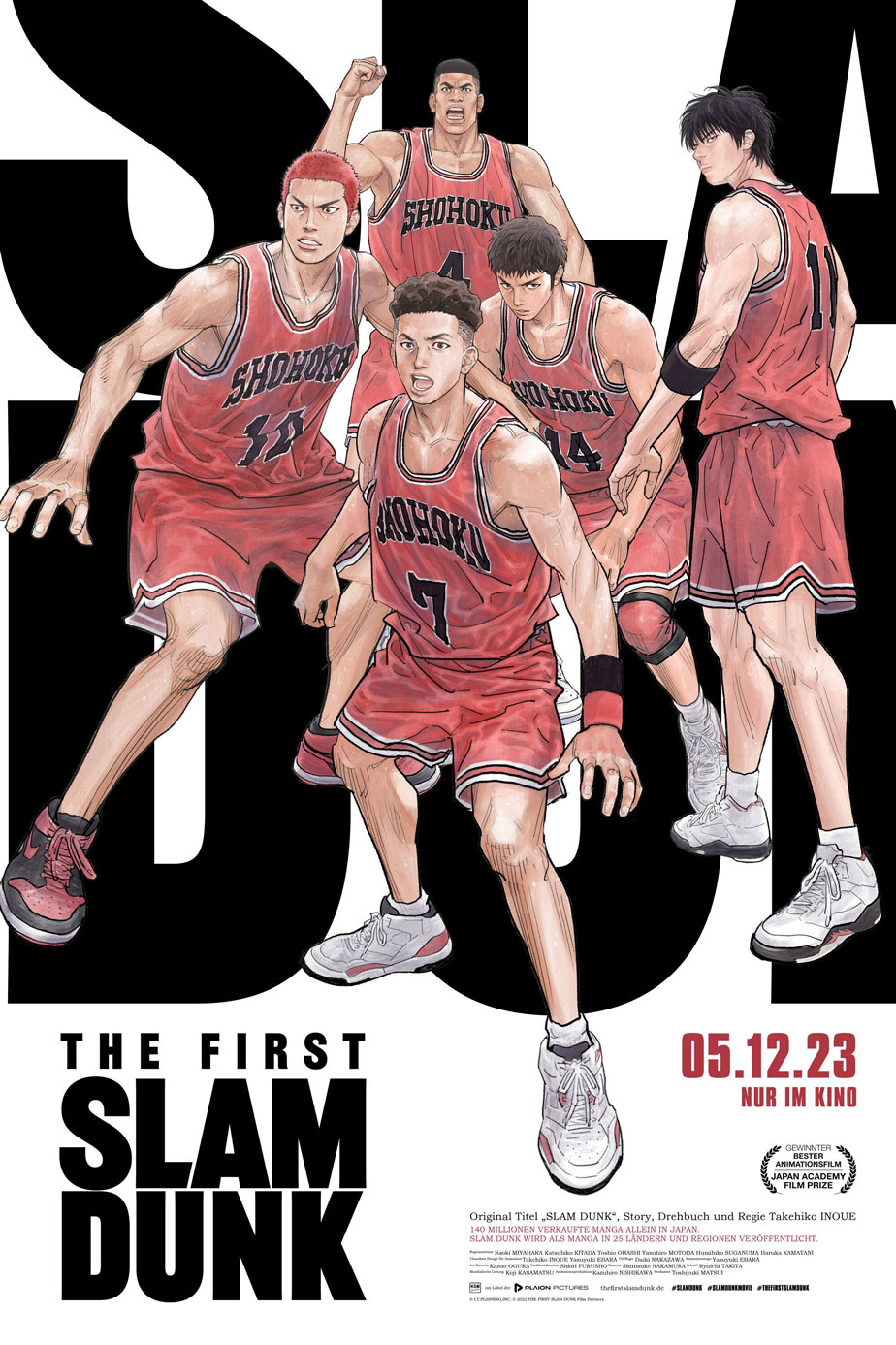 The First Slam Dunk Anime Kino Poster