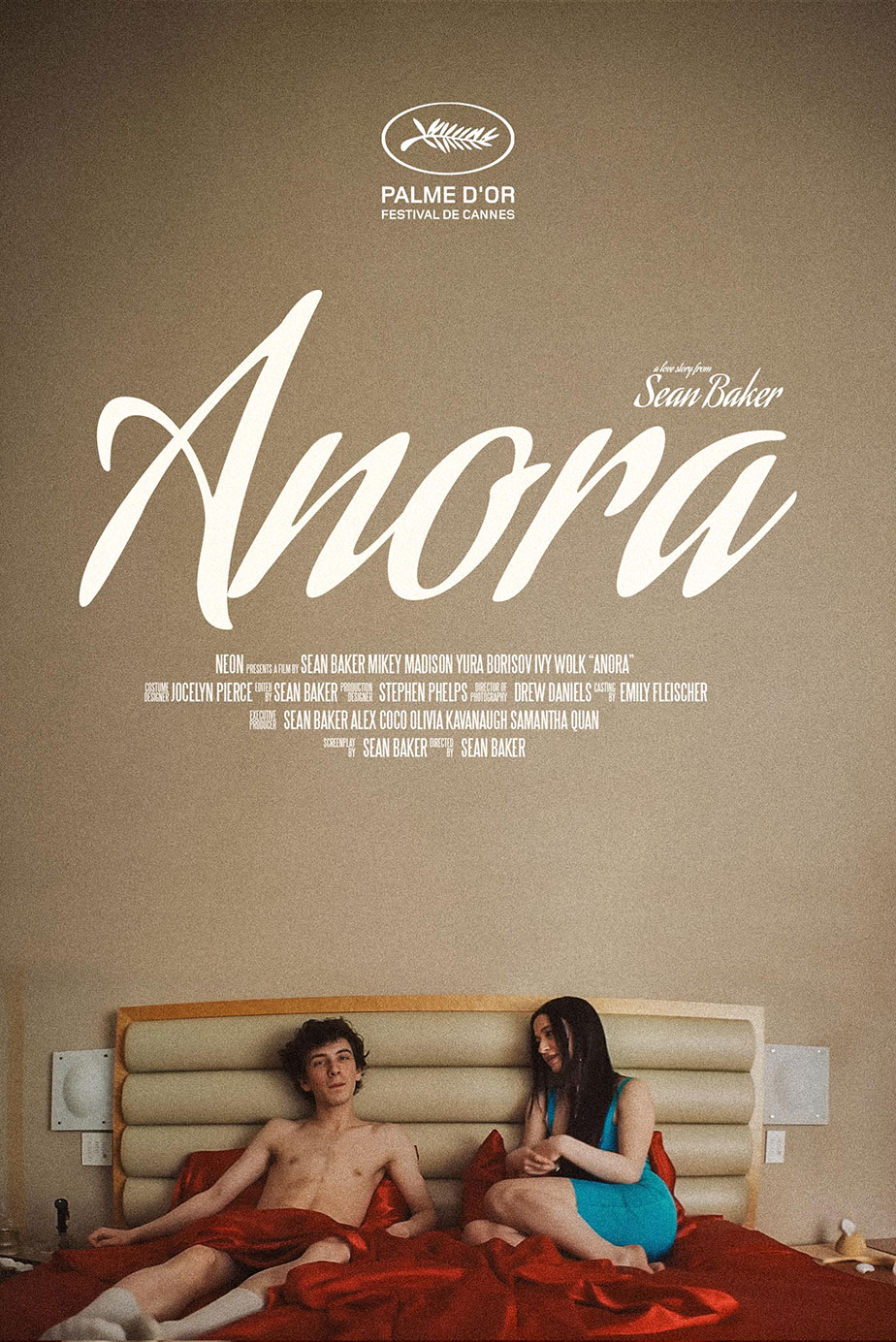 Anora Film Sean Baker Poster