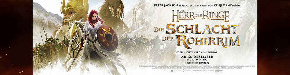 Der Herr der Ringe Die Schlacht der Rohirrim Anime Header