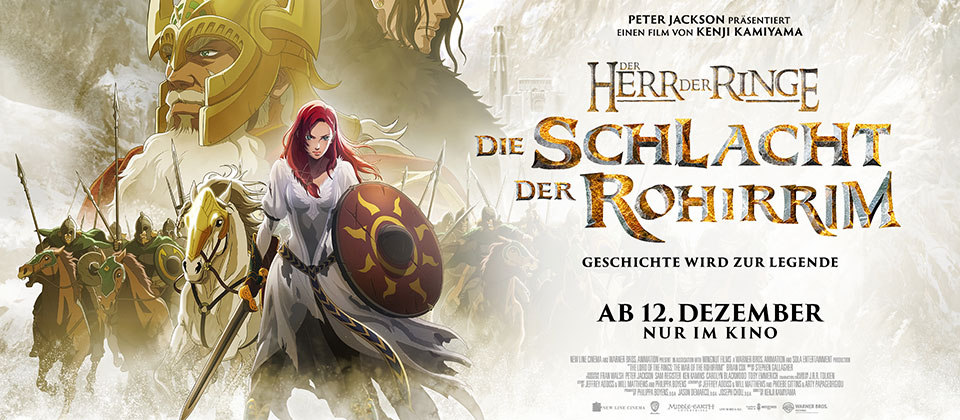 Der Herr der Ringe Die Schlacht der Rohirrim Anime Kino