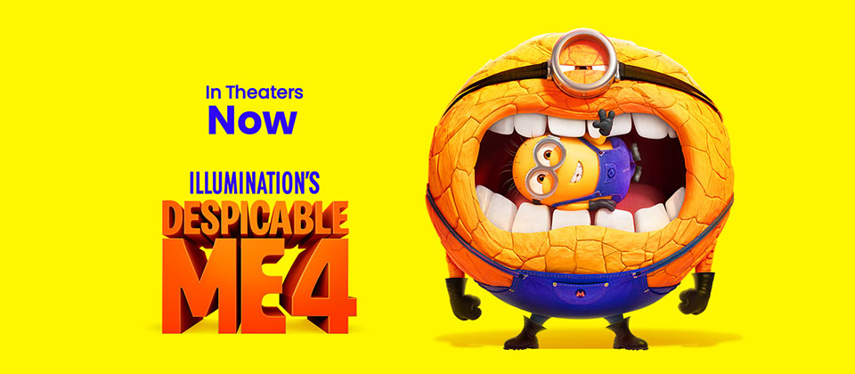 Despicable Me 4 in theaters now