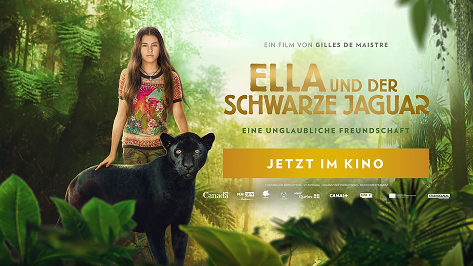 Ella und der schwarze Jaguar Film Kino Flyer