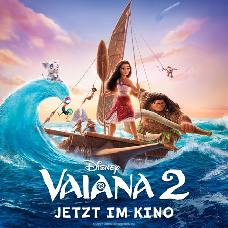 Vaiana 2 Disney Animation Film Kino