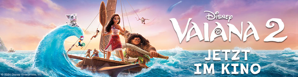 Vaiana 2 Disney Animation Kino