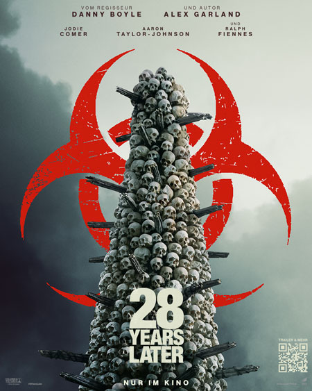28 Years Later Skull Tower Film Poster