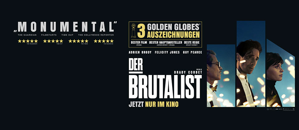 Der Brutalist Film Golden Globes 2025 Kino