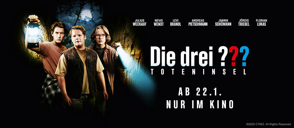 Die drei Fragezeichen Die Toteninsel Film Kino
