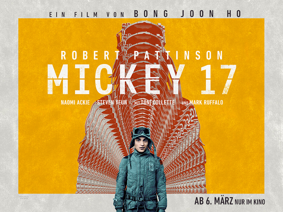 Mickey 17 Film Robert Pattinson Kino Flyer1