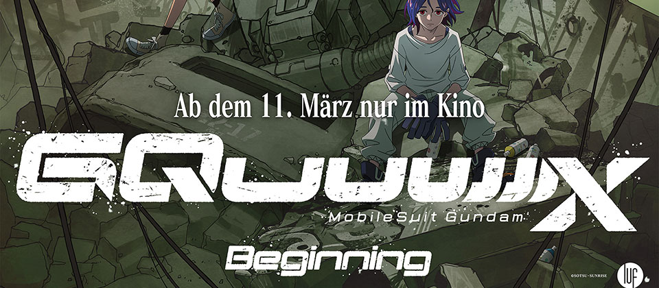 Mobile Suit Gundam GQuuuuuuX Beginning Anime x3