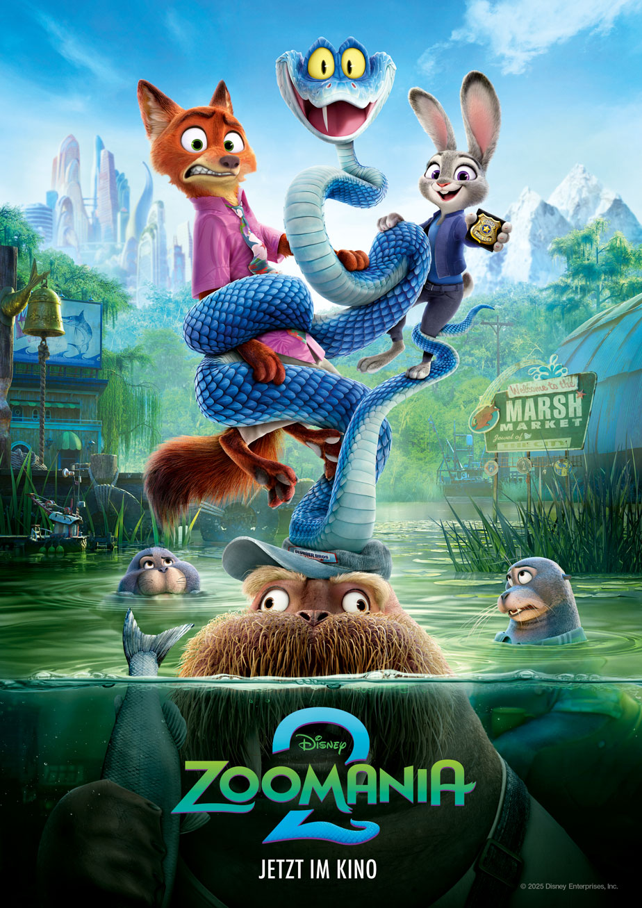 Zoomania 2 Disney Film Kino Poster