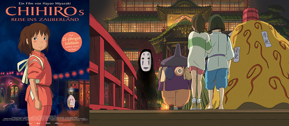 Chihiros Reise ins Zauberland Anime Studio Ghibli Film Kino