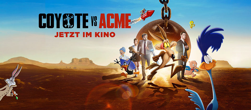 Coyote vs Acme Film Kino Poster