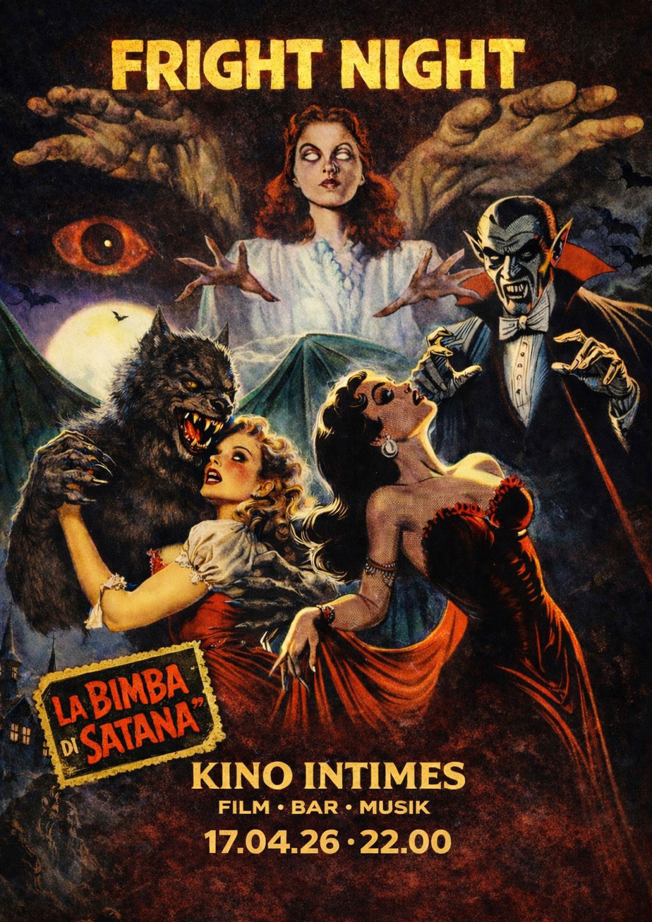 Fright Night April 2026 Kino Intimes Poster