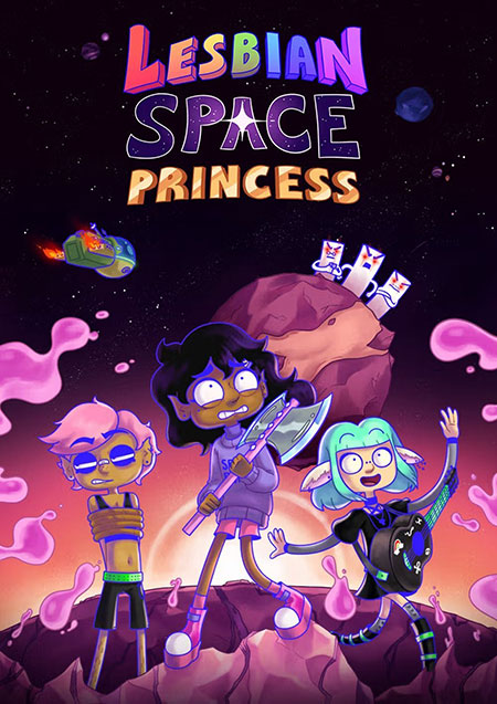 Lesbian Space Princess Film Poster
