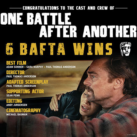 One Battle After Another Bafta Awards