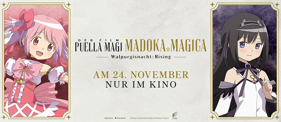 Puella Magi Madoka Magica Der Film Walpurgisnacht Rising Anime Film Kino