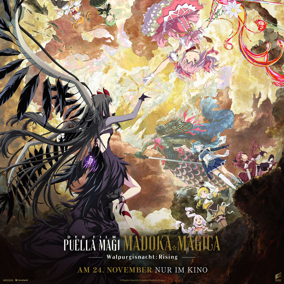 Puella Magi Madoka Magica Der Film Walpurgisnacht Rising Anime Poster