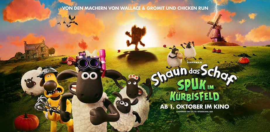 Shaun das Schaf Spuk im Kürbisfeld Kino
