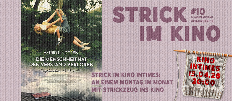 Strick im Kino Intimes April 2026